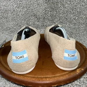 Toms Women's Natural Heritage Canvas 10015260 Cupsole Slip On Flats Size 7.5 thumbnail 3