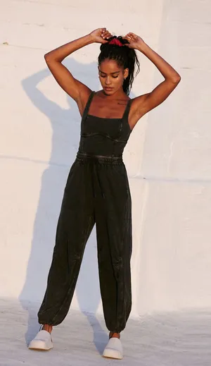 NWOT Free People Movement Inbound Onesie thumbnail 1