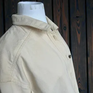 Vintage Escada Yellow Oversized Barn Coat Jacket Utility Size 34 Quiet Luxury thumbnail 9
