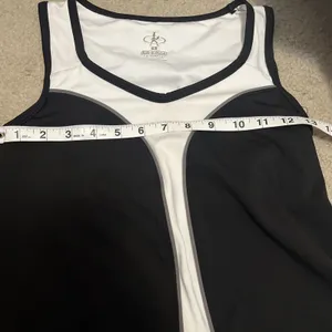 Balle De Match Tennis Dress Size S Black Athletic Sleeveless Knit Fitness USA thumbnail 6