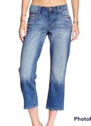 Lucky Brand Easy Rider Crop Jeans thumbnail 1