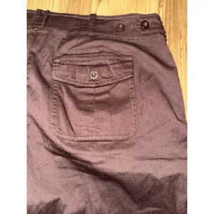 NikeY2K ACG Hiking Shorts Size 10 Women Brown Conditions‎ Gear Floral Embroidery thumbnail 7