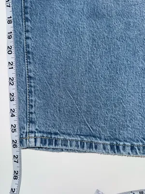 Maurices Edgely High Rise Relaxed Straight Ankle Jeans Light Wash Ripped thumbnail 11