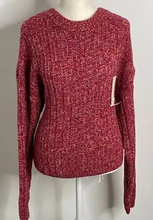 NWT Universal Thread cable knit sweater.  Size Medium. Soft cotton blend. thumbnail 1