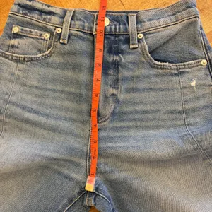 Pistola‎ Eli Barrel Jeans 24 Rhythm Vintage High Rise Arched Cropped Light Wash thumbnail 12