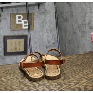 NWT Sam & Libby Womens Strappy Perris Flat Sandal J5247S1200 Amber Brown 6.5M thumbnail 9