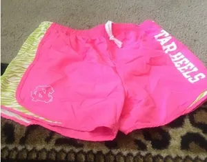 Knights Apparel Womens Small Shorts North Carolina Tarheels w/Printed Sides thumbnail 1