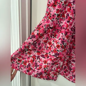 Zexxxy Women's Floral Pink Long Sleeves Ruffle Dress Size XL NWT thumbnail 6
