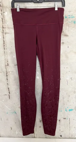 Lululemon Speed Wunder Mid-Rise Tight 28", Speckle Shine Garnet thumbnail 1