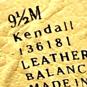 Björndal Brown Leather Kendall 136181 Slip On Clog Mule Wedge Shoe 9.5 Durable thumbnail 9