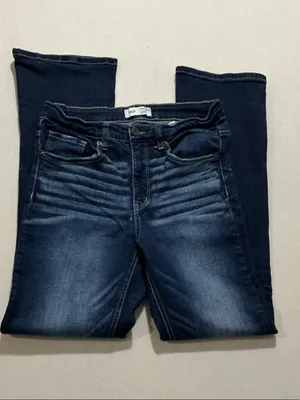 BKE Women's Bootcut Jeans in Dark Indigo thumbnail 3