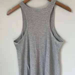Free People Beach Ribbed Basic Mini Dress Sleeveless Gray Women's Size Small thumbnail 4