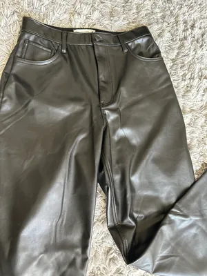 Abercrombie Vegan Leather Pants thumbnail 2