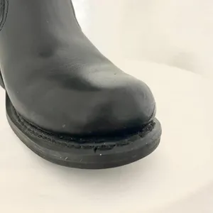 Harley-Davidson Piper double harness buckle moto riding boots Black Leather 6.5 thumbnail 8