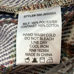 Sky to Moon Purple Plaid Button Down Shacket Jacket SM-J60002A Womens‎ small thumbnail 10