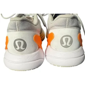 lululemon Blissfeel Womens Running Sneakers Size 8 Vapor Orange White Shoes thumbnail 2