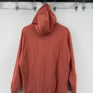 Athleta Sundown Alliance Hoodie Sweatshirt Orange Women L V-Neck Relaxed Comfy‎ thumbnail 4