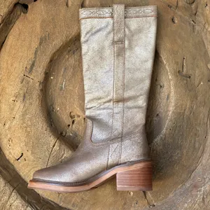 SINGLE Frye Kate astro cognac crackle leather RIGHT FOOT boot women's size 6 thumbnail 3