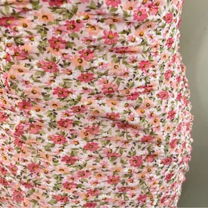 🌟SALE🌟MISCREANTS‎ x REVOLVE Cupid Ruched Mini Dress in Dusty Rose Ditsy Floral thumbnail 9