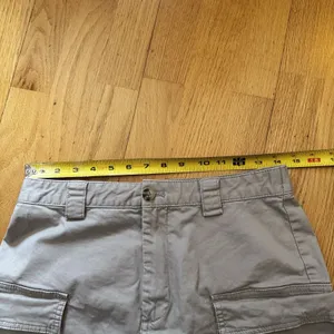 Abercrombie & Fitch Cargo Mini Skirt Beige S EUC Utility Chic Street Preppy Y2K thumbnail 5