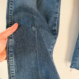 AMO Abigail Jeans in Peaceful Medium Wash Blue Patch Pocket Denim Size 26 thumbnail 8