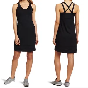 Merrell Opti-Wick Lily UPF 50+ Black Dress Size XS Active Sport Athletic Dress thumbnail 2