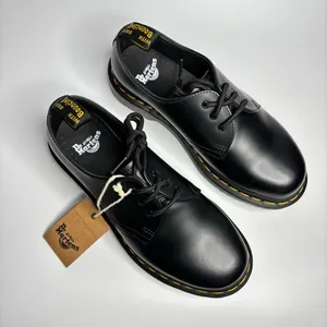 Dr. Martens 1461 Iced Smooth Leather Oxford Loafer Shoes in Black thumbnail 7