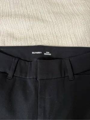 Old Navy Black Men's Dress Pants - Straight Leg thumbnail 2