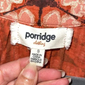 Anthropologie‎ Porridge Elisabeth Boho Peasant Blouse Top Size Small thumbnail 5