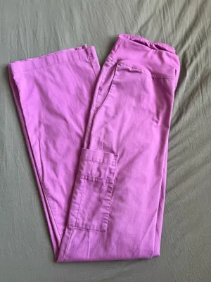 White Cross Allure Style 31 Scrub Pants Pink thumbnail 1