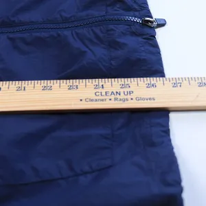 Fabletics Oversized Windbreaker Womens Medium Deep Navy Full Zip Nylon Coat NWT thumbnail 10