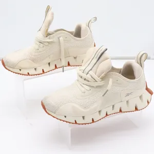 Reebok Zig Dynamica Cream Gum Running Shoes FX1103 Womens Size 9 Low Top Sneaker thumbnail 2