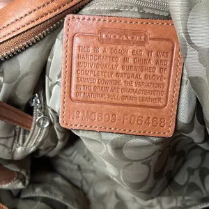 Coach Leather Vintage Bag Shoulder thumbnail 5
