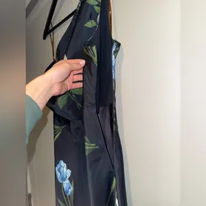 Sachin & Babi Delphine One Shoulder Floral Gown size 6‎ thumbnail 7