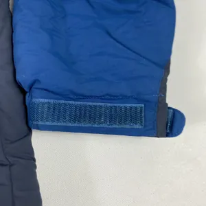 L.L. Bean Jacket Womens M Blue Nylon Winter Hooded Insulated Quilted Zip‎ Logo thumbnail 13