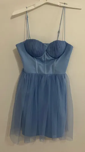 Selfie Leslie Blue Mini Dress thumbnail 2