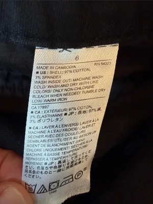 Banana Republic Black Women's Casual Shorts Size 6 - C70-027 thumbnail 3