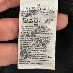 GAP Rib One-Shoulder Black Midi Dress Size M thumbnail 7