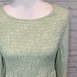 URBAN ROMANTICS Cheetah Print Fit & Flare Blouse thumbnail 2