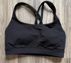 lululemon Black Energy Bra Size 4 thumbnail 1