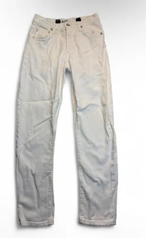 Agolde white denim jeans Size 24 #denim #highwaisted thumbnail 1
