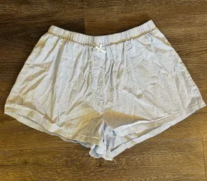 Altar’d State Blue Striped PJ Shorts thumbnail 1