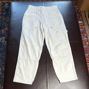 Mauve Anthropologie Ivory Utility Cargo Turner Pants thumbnail 2