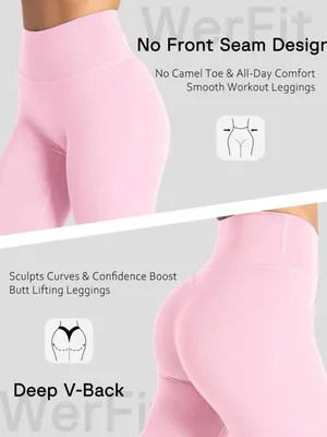 Pink High-Rise Sculpting Leggings thumbnail 4