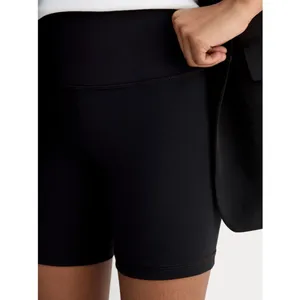 Everlane Women's Black the performance high rise bike short thumbnail 2