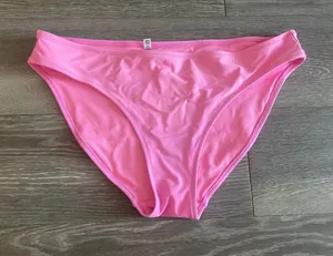 Aerie pink bikini bottom  thumbnail 1