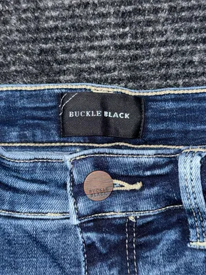 Buckle Black NWOT Fit 85 Straight Stretch Cuffed Jean Kiessel Wash 28x32 BBW1194 thumbnail 7