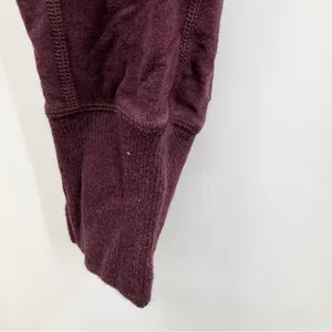 Lululemon Get Going Jogger 4 Heathered Black Cherry Burgundy Zip Pockets thumbnail 5