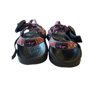 Chacos Z/2 1215 EcoTread Strappy Outdoors Sporty Purple Black Orange Sandals Sz 7 thumbnail 7