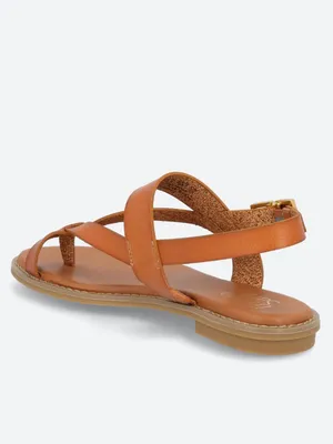 NEW $99 Franco Sarto Gabby Sandal 11 M, COGNAC thumbnail 4